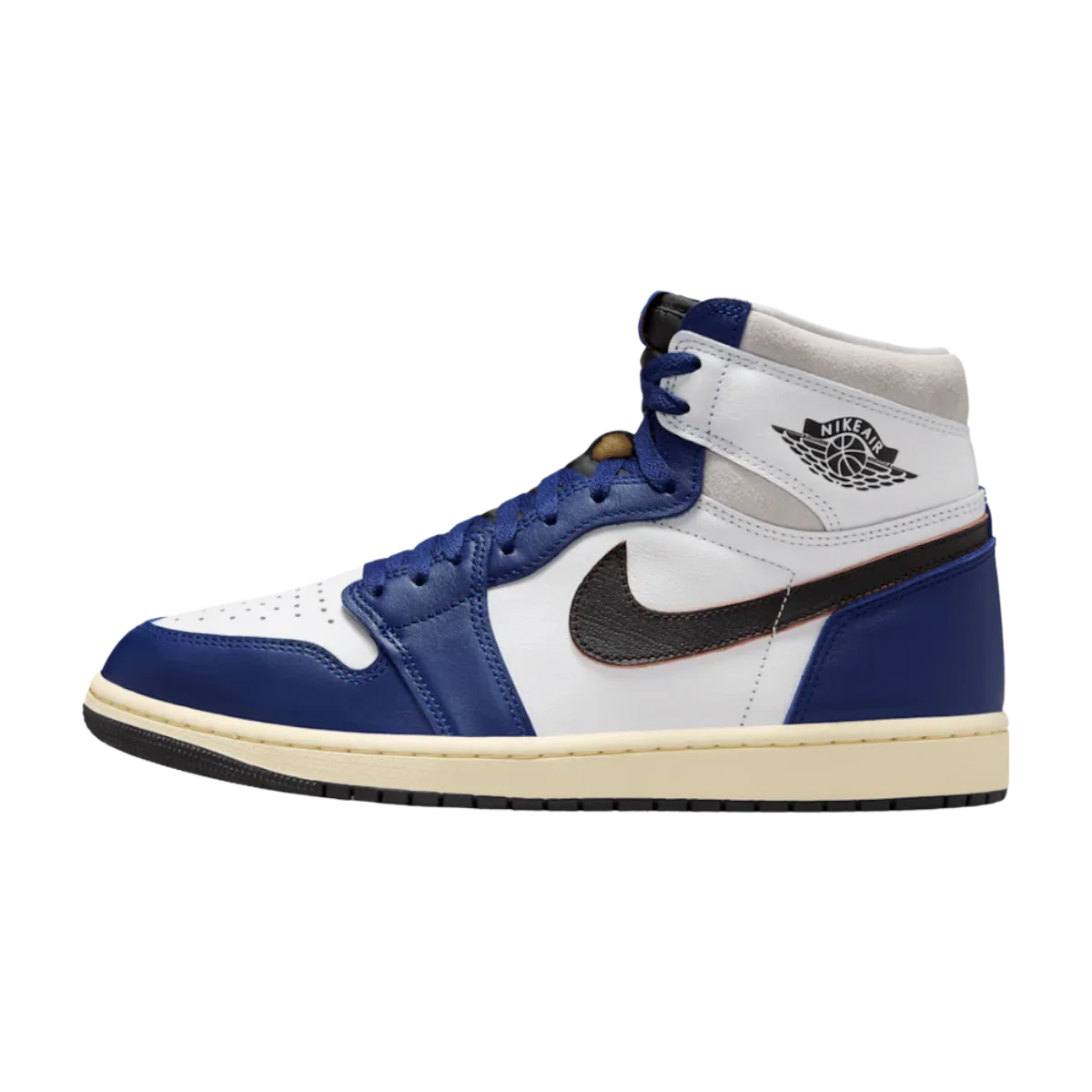 Air Jordan 1 Retro High OG "Rare Air" sneakers in the Deep Royal Blue